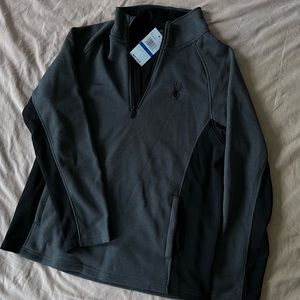 Spyder jacket, gray and black NWT XL